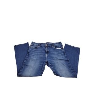American Eagle Jeans Mens 36x30 Blue Excellent Original Bootcut Airflex+